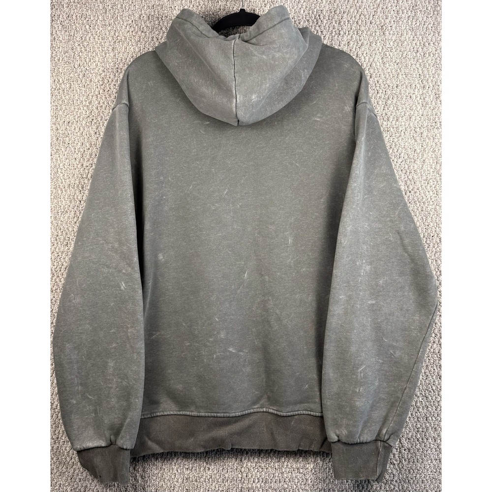 RSQ Faded Washed Heavyweight Hoodie Distressed Grunge Skater XL - Picture 2 of 9